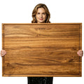 Sentsu Extra Large Acacia Wood Cutting Board with Juice Groove and Handles, 36 x 24 in