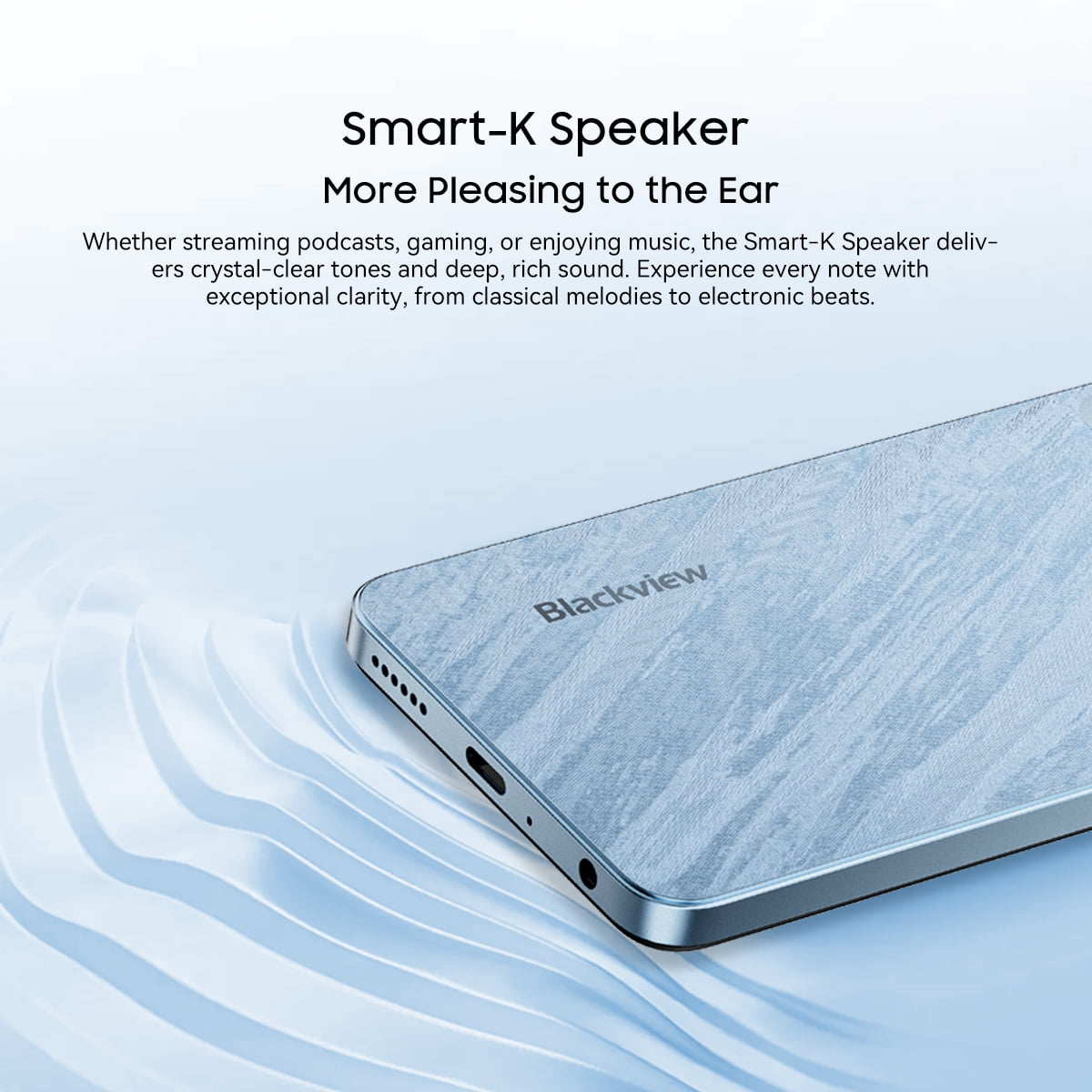 Blackview WAVE 8 Unlocked Phones, Android 15 Smartphones 24GB+256GB/2TB, 4G Octa-Core, 13MP+8MP AI Camera 5000mAh/10W Cell Phone, 6.56" HD+, GPS/OTG, Fingerprint/Face ID Mobile Phones, Blue